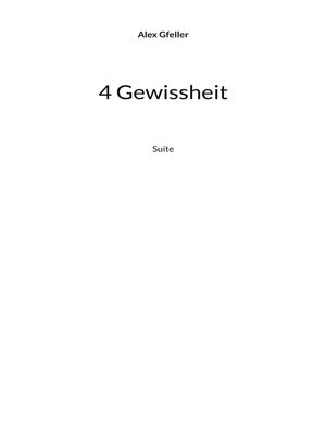 cover image of Gewissheit
